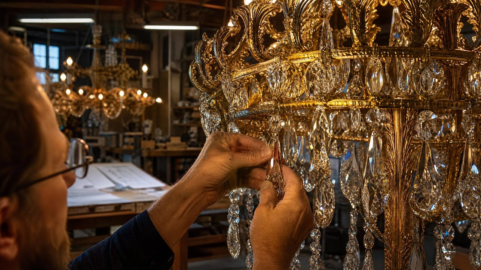 Lustre de Cristal Sob Medida: Como Funciona o Processo Completo