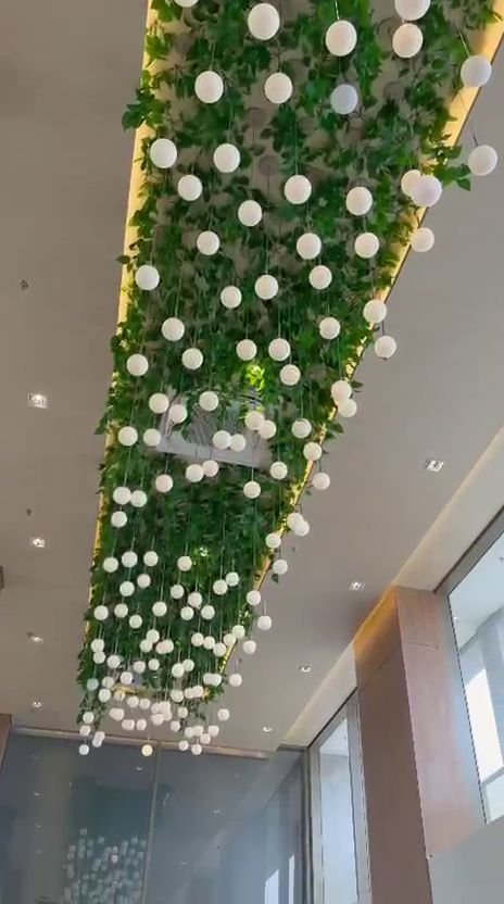 Cyrela Eden Park — Esferas Luminosas com Folhagem — vídeo