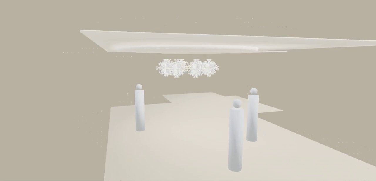 Cyrela Oscar Freire 1560 — Lustre em Anel de Folhas Iluminadas — vídeo